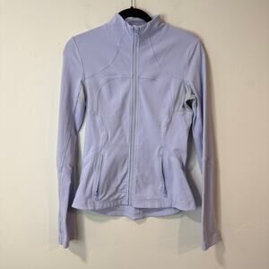 Lululemon Women's Define Full Zip Jacket Light Purple Stretch Luon